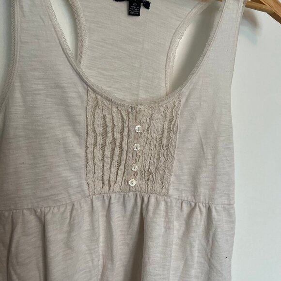 American Eagle. Soft Tank Top. Off-White Color. Size M. Womens. - Picture 1 of 6